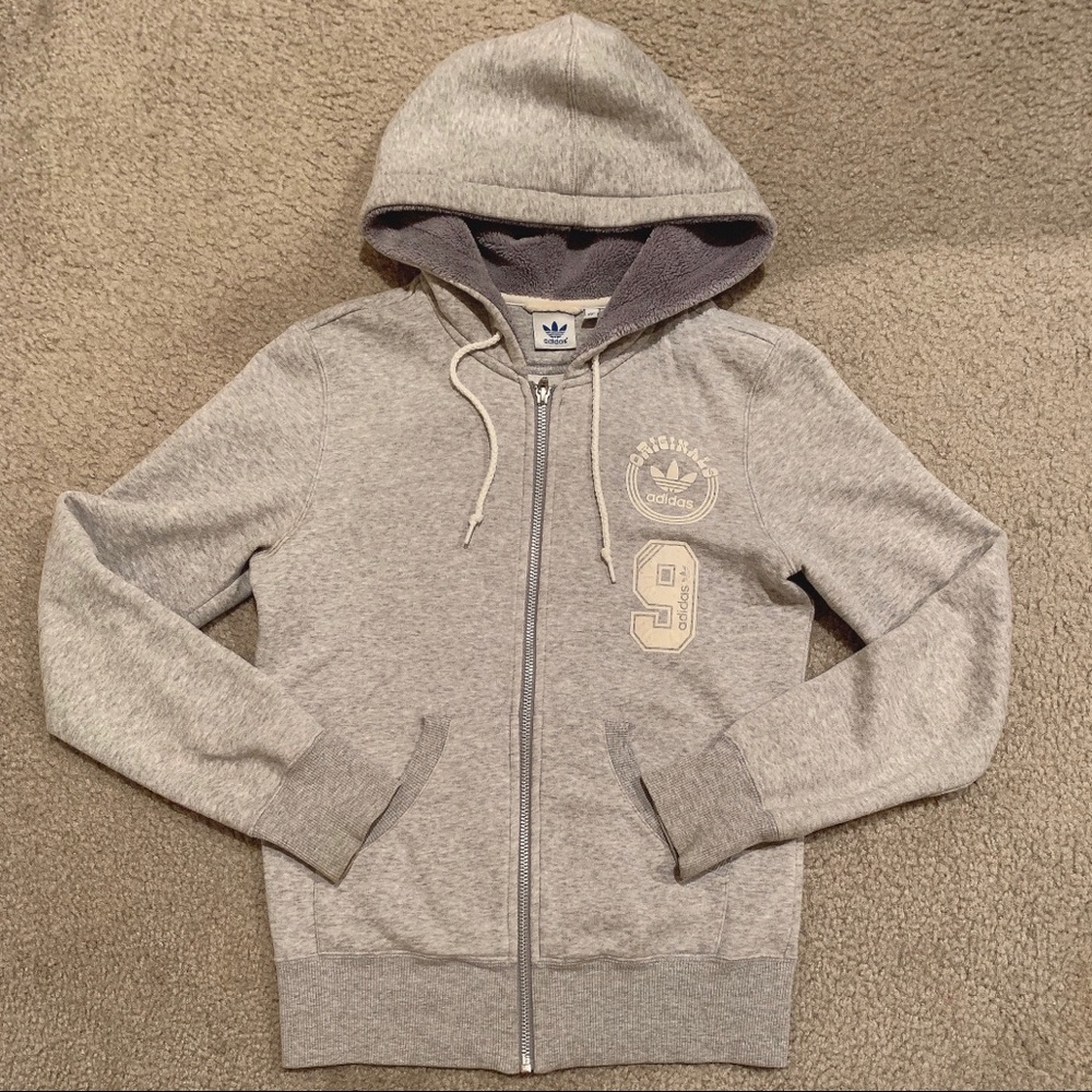 Adidas grey jacket